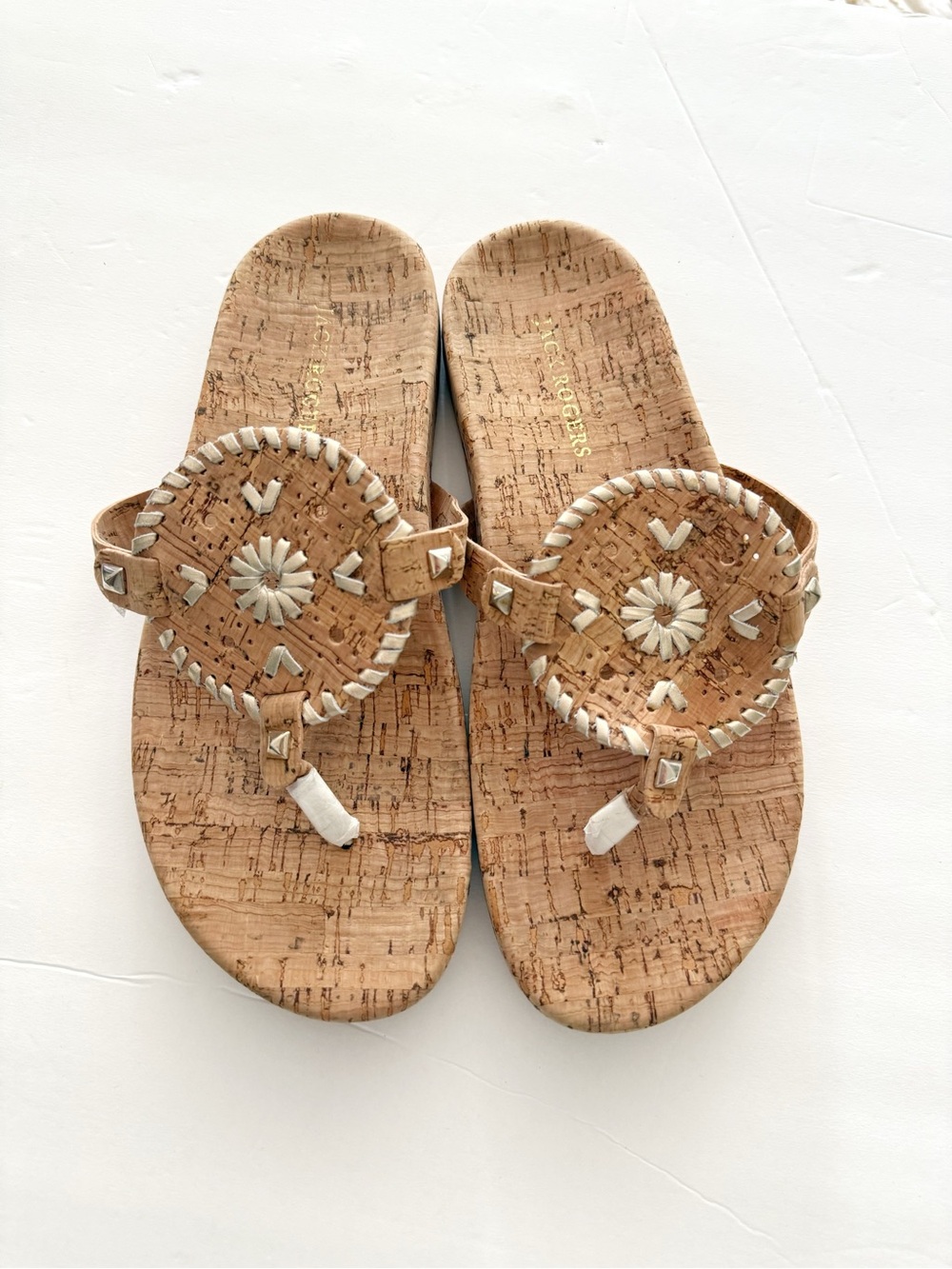 NWOT Jack Rogers Collin Cork Sandals